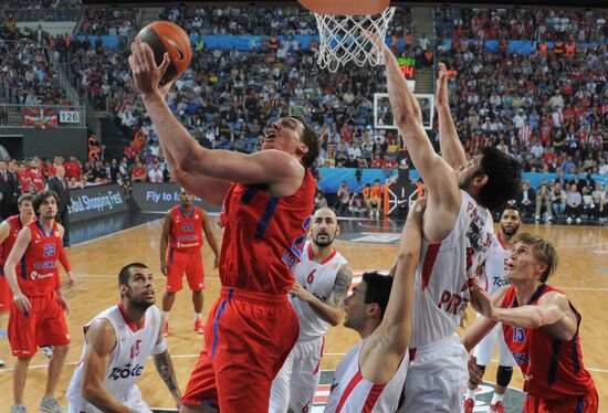 Basketball Euroleague. CSKA - Olympiacos
