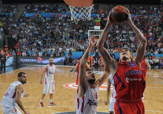 Basketball Euroleague. CSKA - Olympiacos