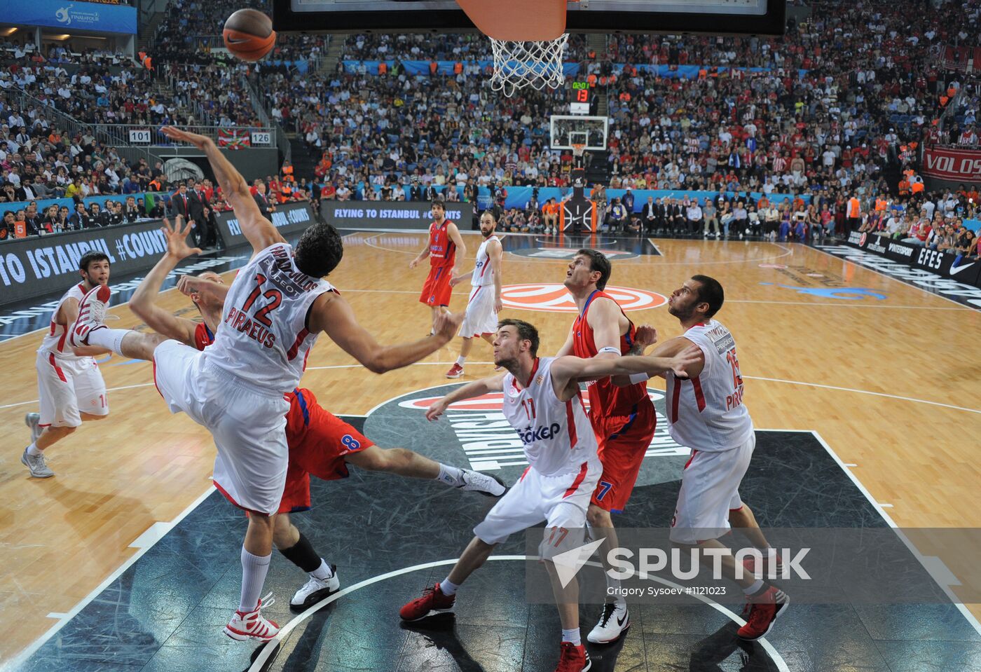 Basketball Euroleague. CSKA - Olympiacos