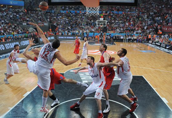 Basketball Euroleague. CSKA - Olympiacos