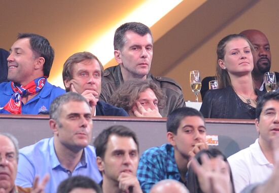 Basketball Euroleague. CSKA - Olympiacos