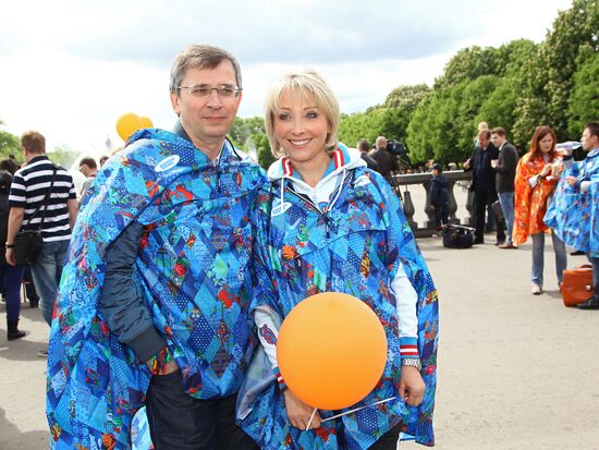 Sunday "Cherry Orchard" festival of arts