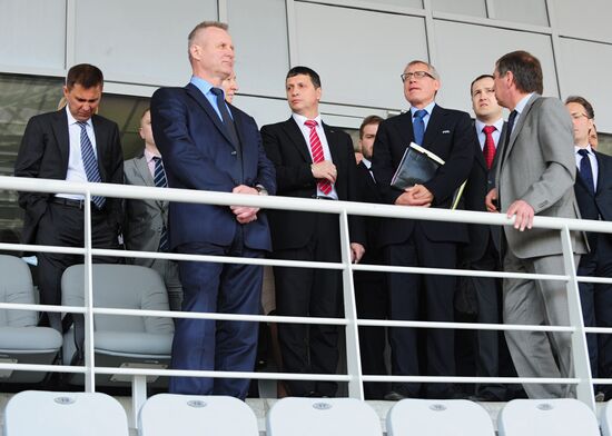 FIFA Inspection Commission visits Yekaterinburg