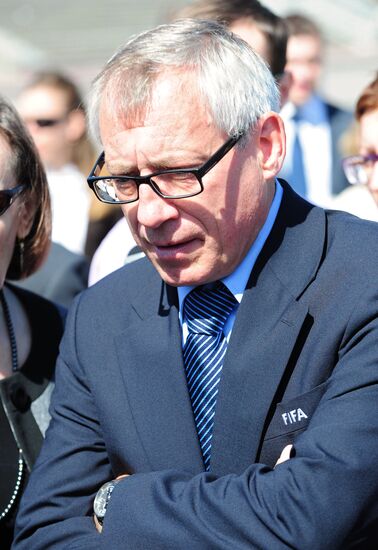 FIFA Inspection Commission visits Yekaterinburg