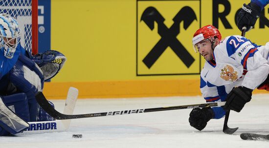 Hockey World Championship. Match Italy - Russia