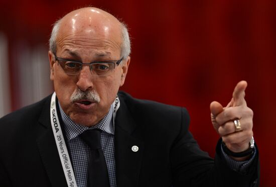 Hockey World Championship. Match Italy - Russia