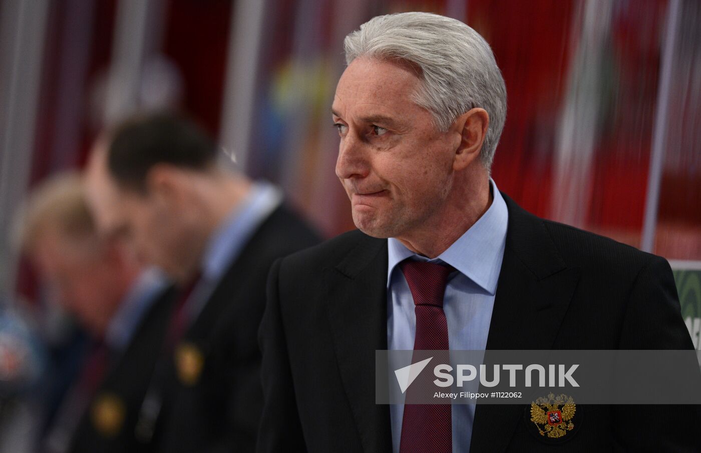 Hockey World Championship. Match Italy - Russia