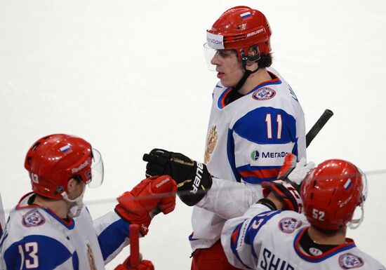 Hockey World Championship. Match Italy - Russia