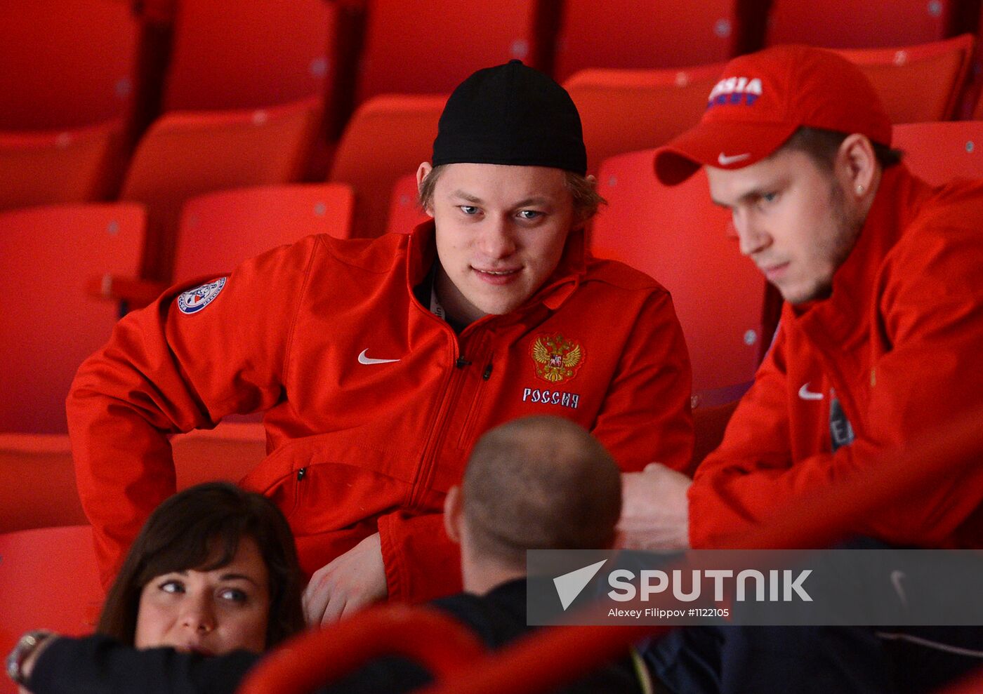 Ice Hockey World Championship. Italy vs. Russia
