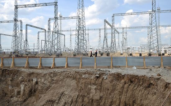 2nd generating unit construction at Yuzhnouralskaya GRES-2