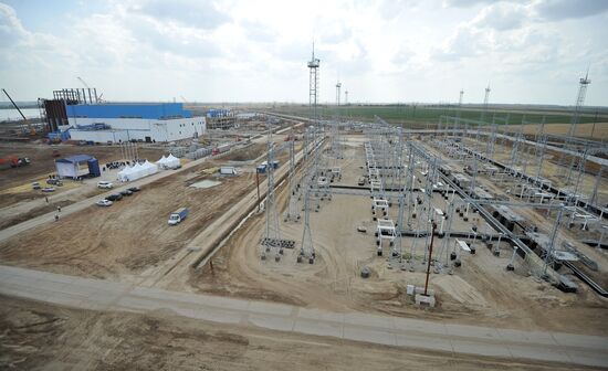 2nd generating unit construction at Yuzhnouralskaya GRES-2