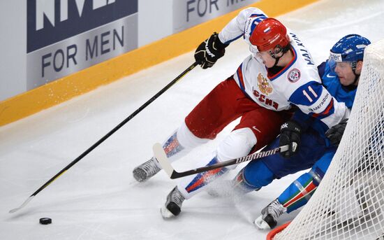 Hockey World Championship. Match Italy - Russia