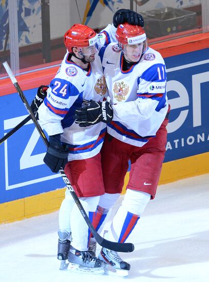 Hockey World Championship. Match Italy - Russia
