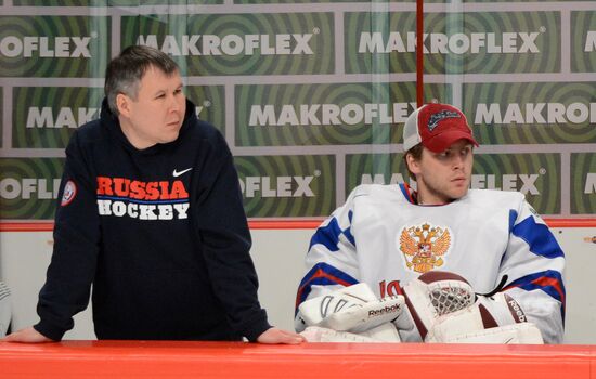 Hockey World Championship. Match Italy - Russia