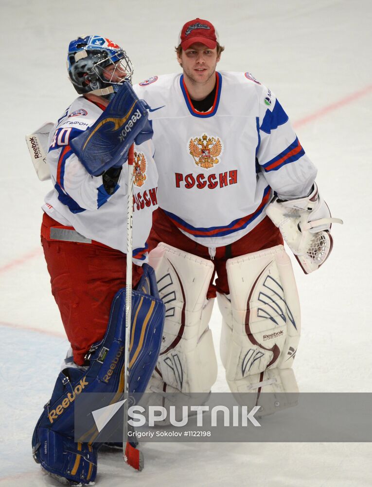 Hockey World Championship. Match Italy - Russia