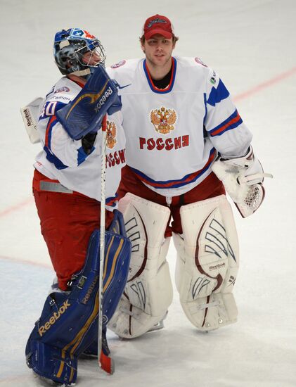 Hockey World Championship. Match Italy - Russia