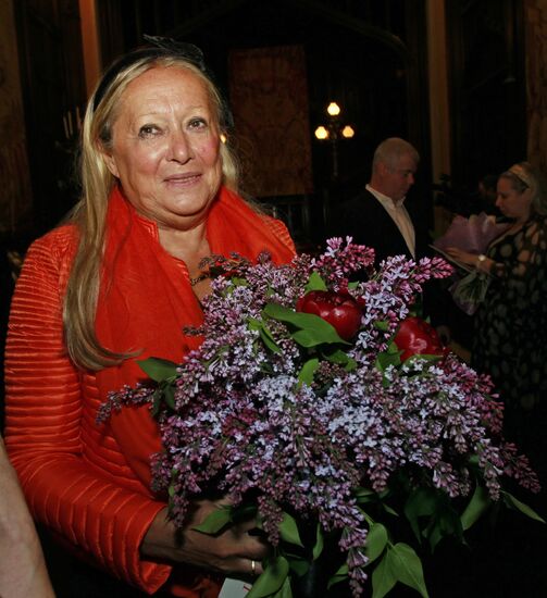 Reception after Yekaterina Polozova decorated with order