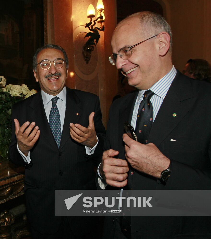 Reception after Yekaterina Polozova decorated with order