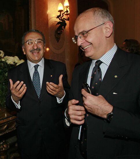 Reception after Yekaterina Polozova decorated with order