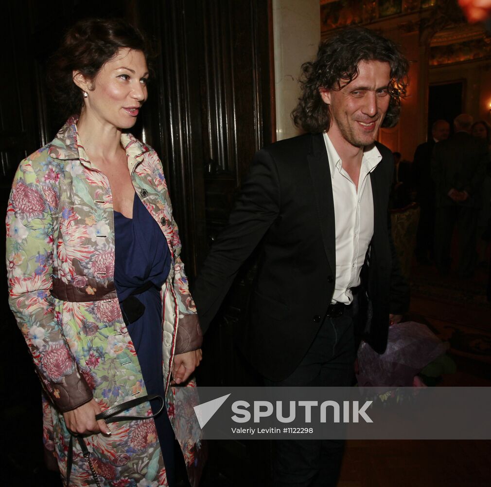 Reception after Yekaterina Polozova decorated with order