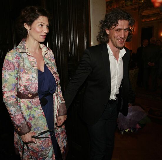 Reception after Yekaterina Polozova decorated with order