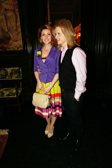 Reception after Yekaterina Polozova decorated with order