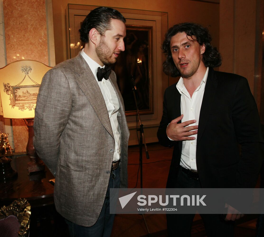 Reception after Yekaterina Polozova decorated with order