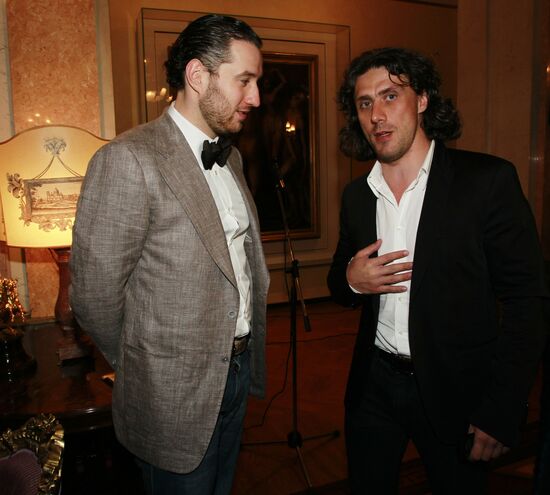 Reception after Yekaterina Polozova decorated with order