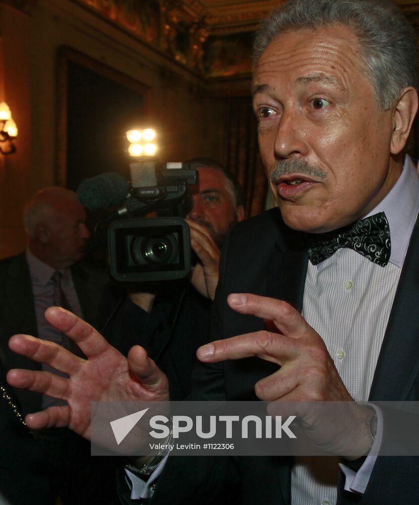 Reception after Yekaterina Polozova decorated with order