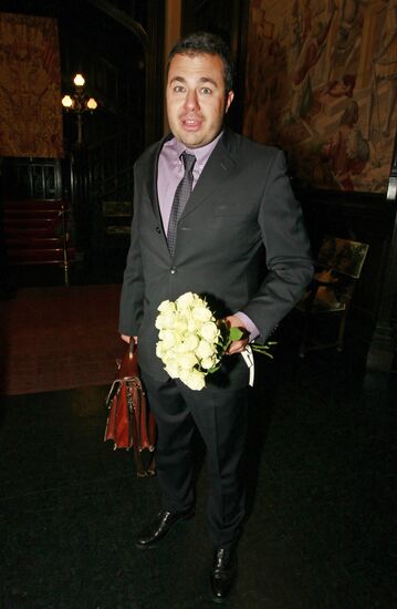 Reception after Yekaterina Polozova decorated with order