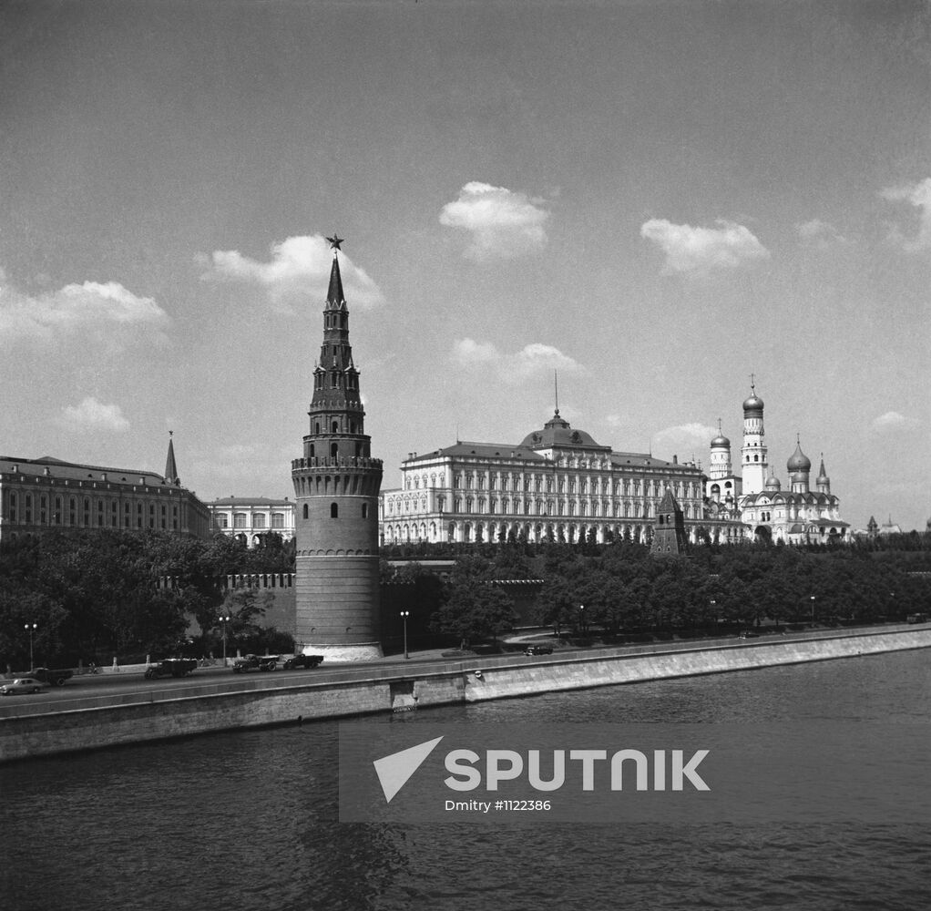 View of Moscow Kremlin