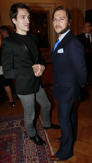 Reception after Yekaterina Polozova decorated with order