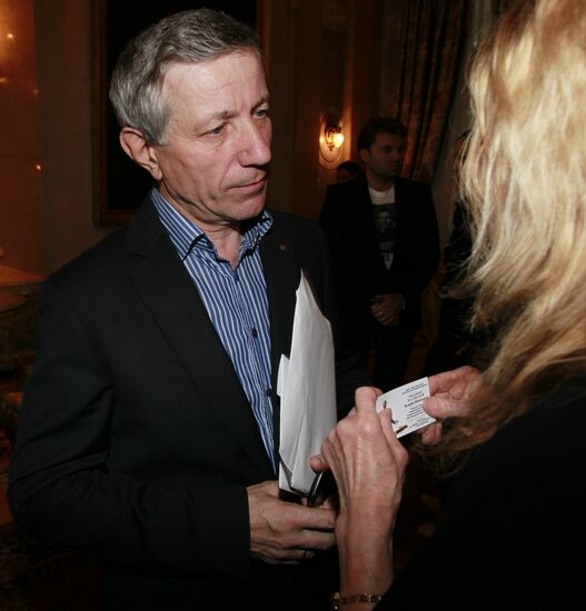 Reception after Yekaterina Polozova decorated with order