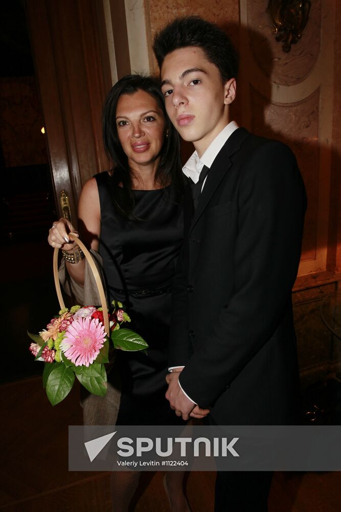 Reception after Yekaterina Polozova decorated with order