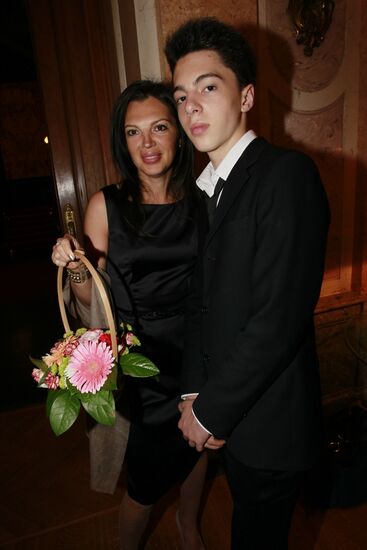 Reception after Yekaterina Polozova decorated with order