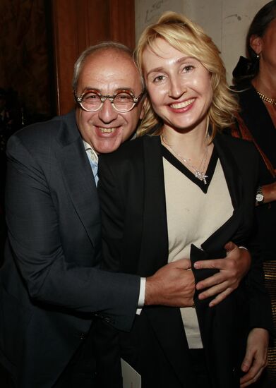 Reception after Yekaterina Polozova decorated with order