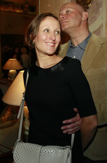 Reception after Yekaterina Polozova decorated with order