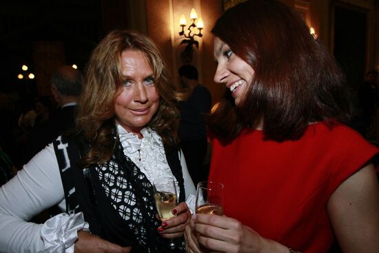 Reception after Yekaterina Polozova decorated with order