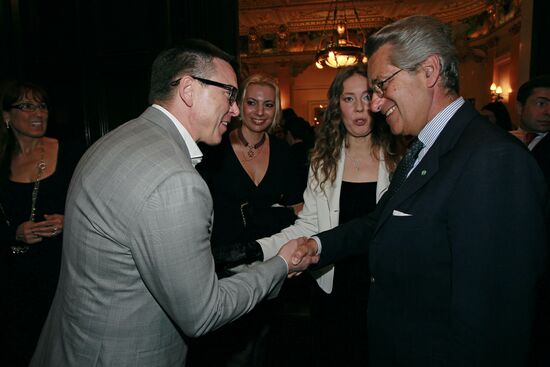 Reception after Yekaterina Polozova decorated with order