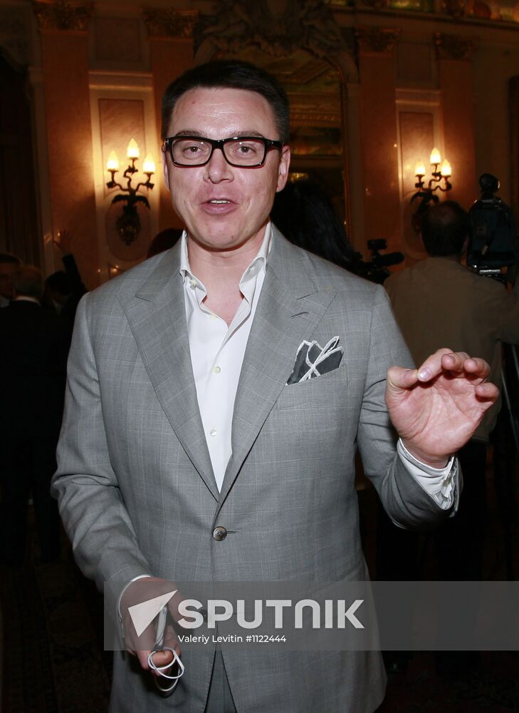 Reception after Yekaterina Polozova decorated with order