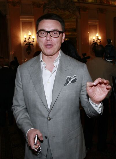 Reception after Yekaterina Polozova decorated with order