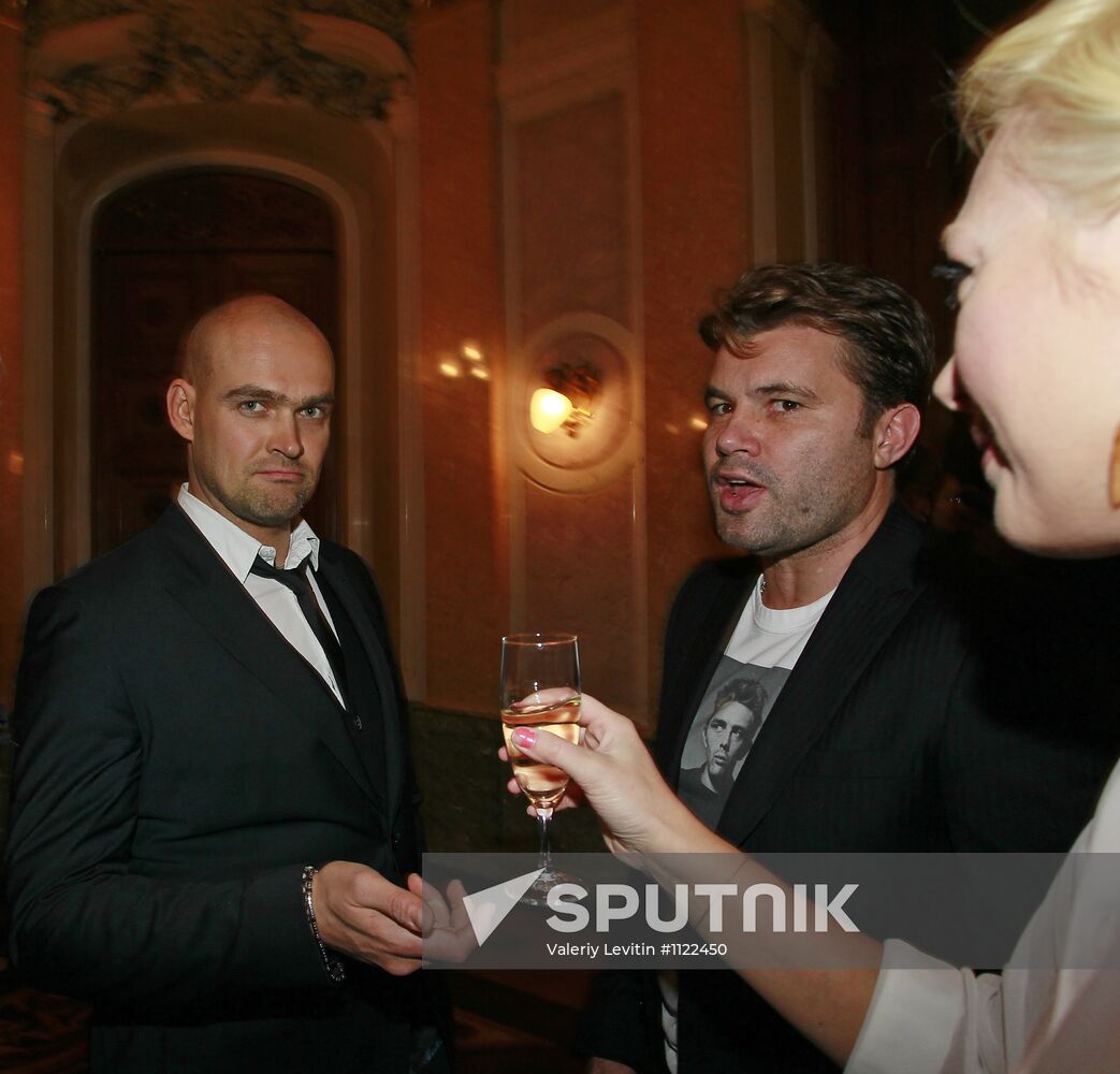 Reception after Yekaterina Polozova decorated with order