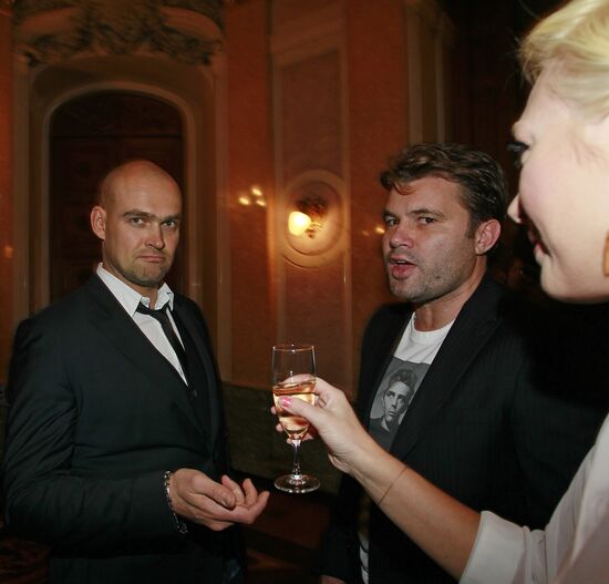 Reception after Yekaterina Polozova decorated with order