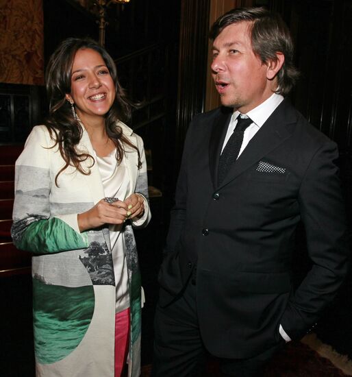 Reception after Yekaterina Polozova decorated with order