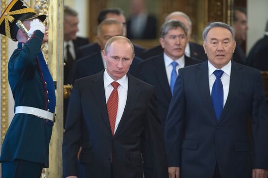 CSTO leaders meet in Kremlin