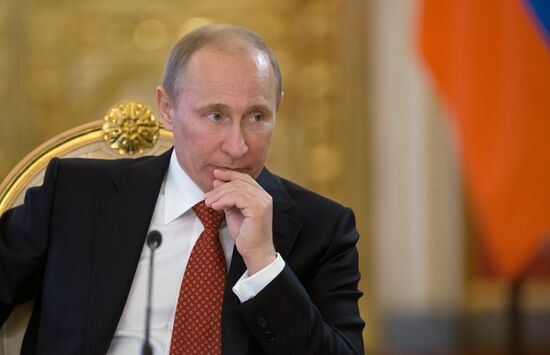 CSTO leaders meet in Kremlin