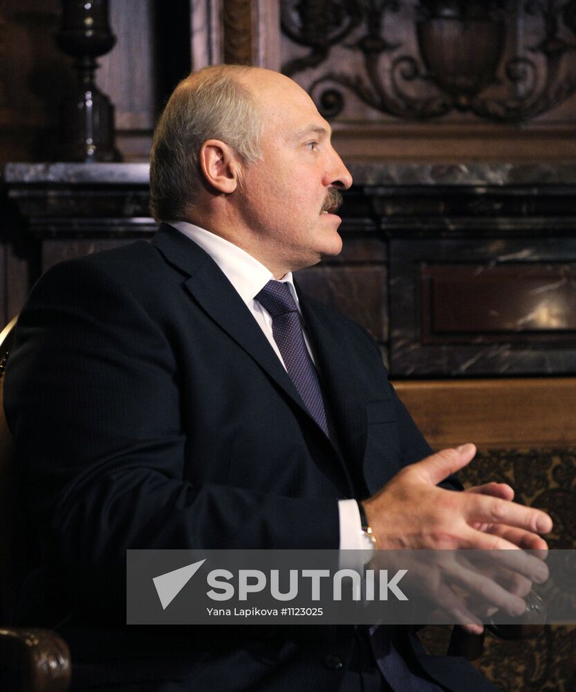 Dmitry Medvedev meets with Alexander Lukashenko
