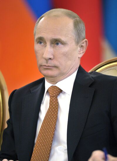 CSTO leaders meet in Kremlin