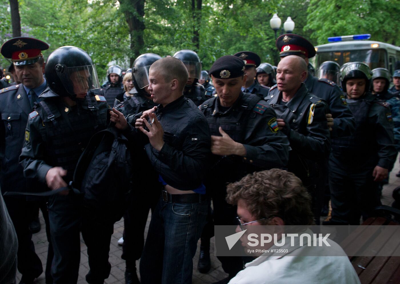 Opposition camp in Chisty Prudy is dispersed by police