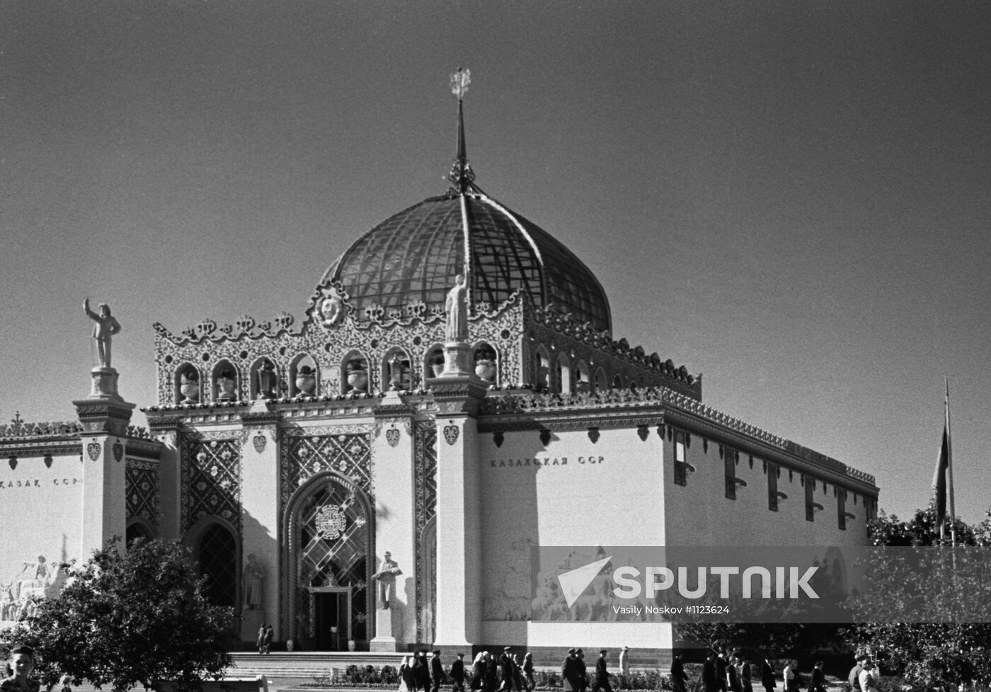 Pavilion of Kazakh SSR, VSKhV, Moscow